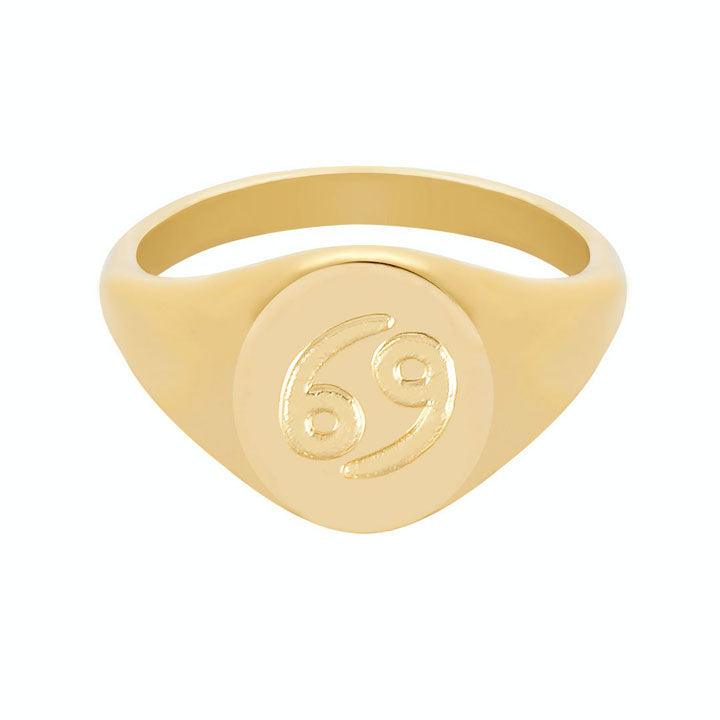 Twilight Zodiac Signet Ring