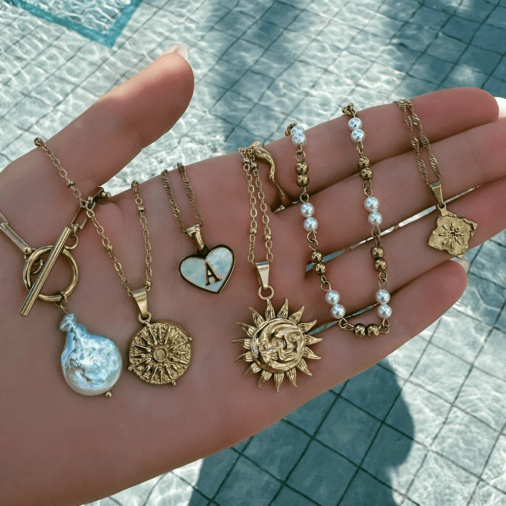 Waikiki Pearl TBar Necklace