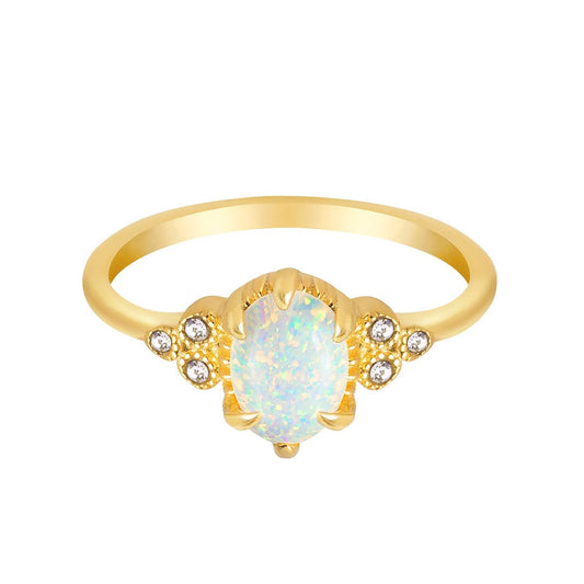Winter Opal Ring