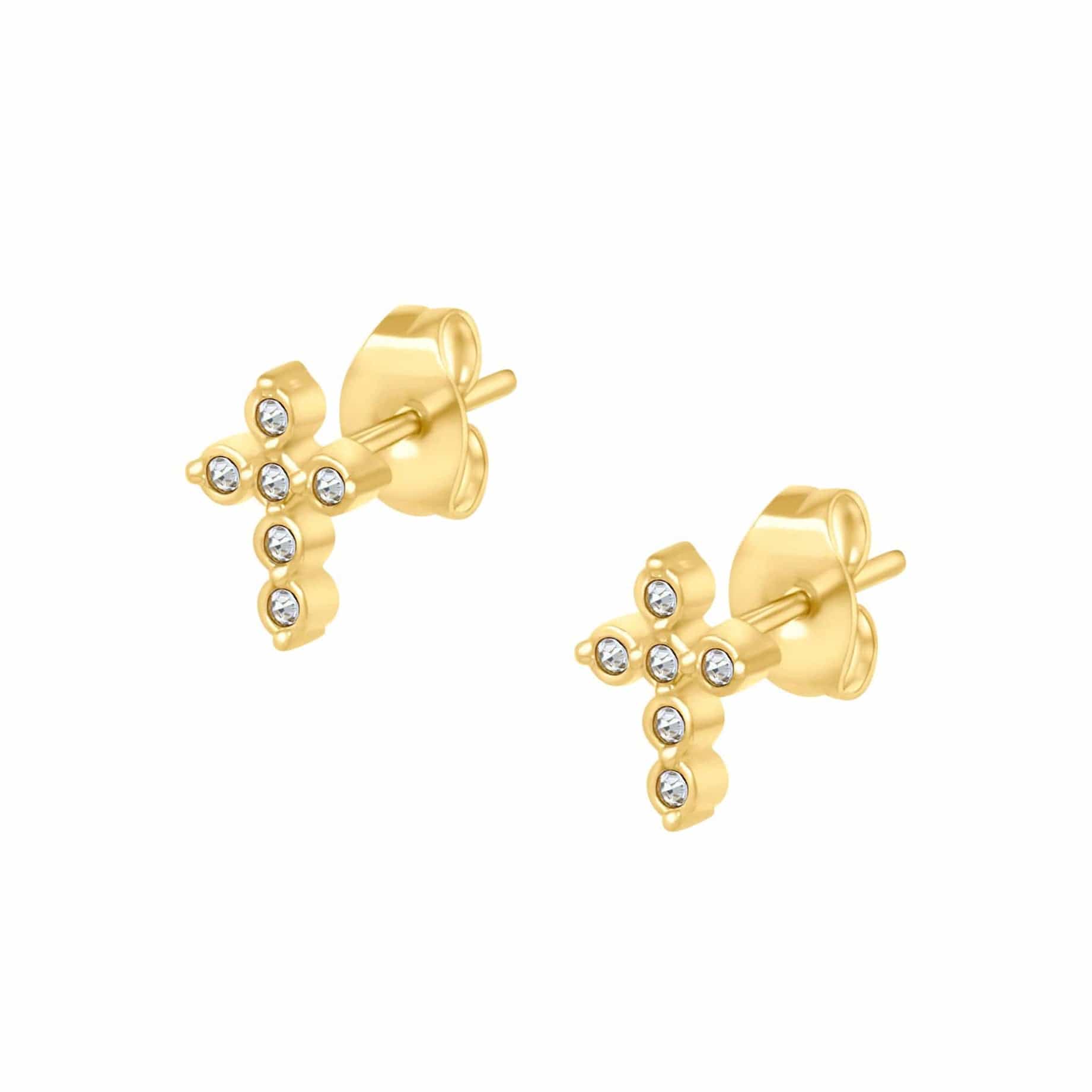 Yolanda Cross Stud Earrings