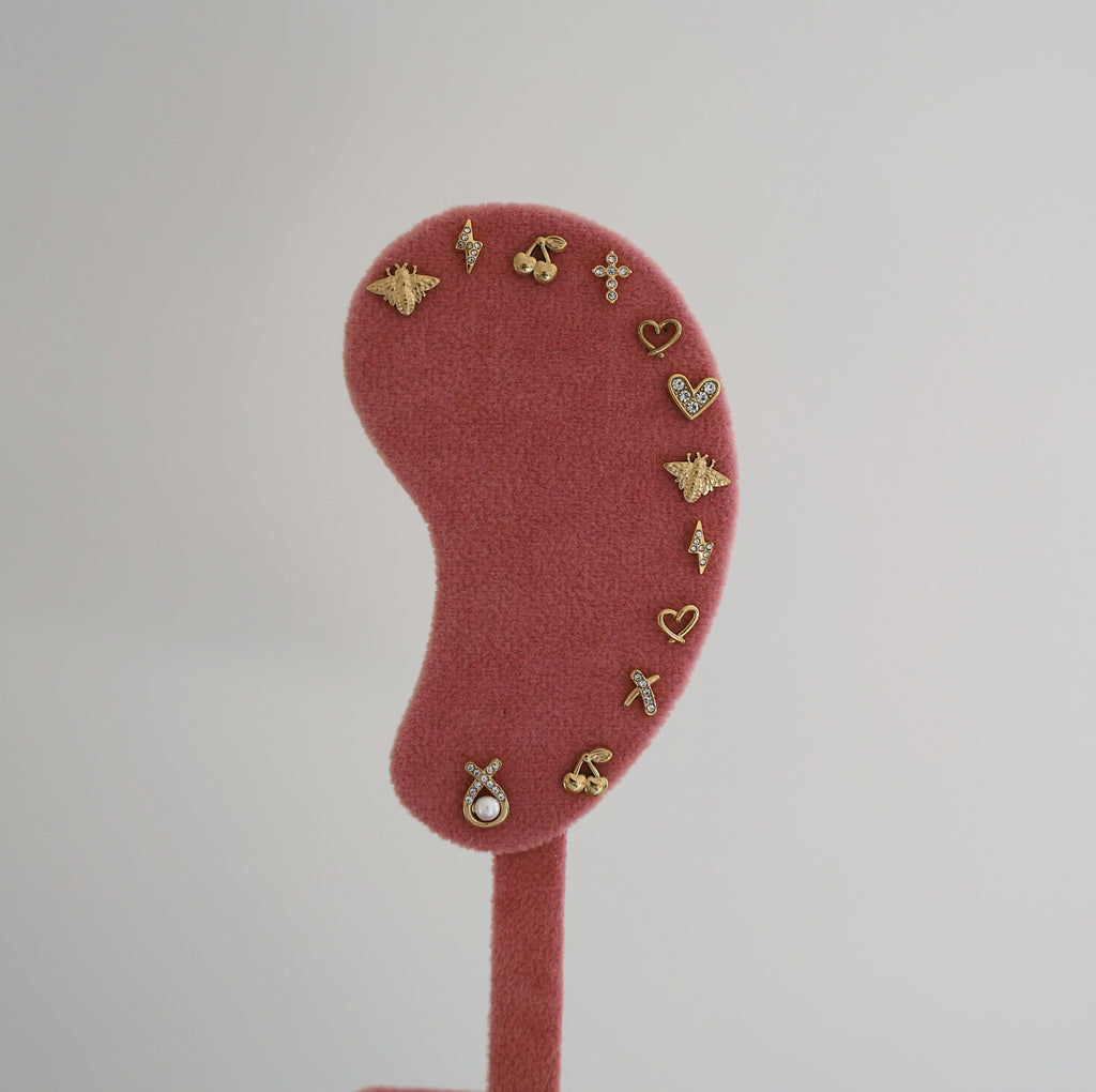 Yolanda Cross Stud Earrings