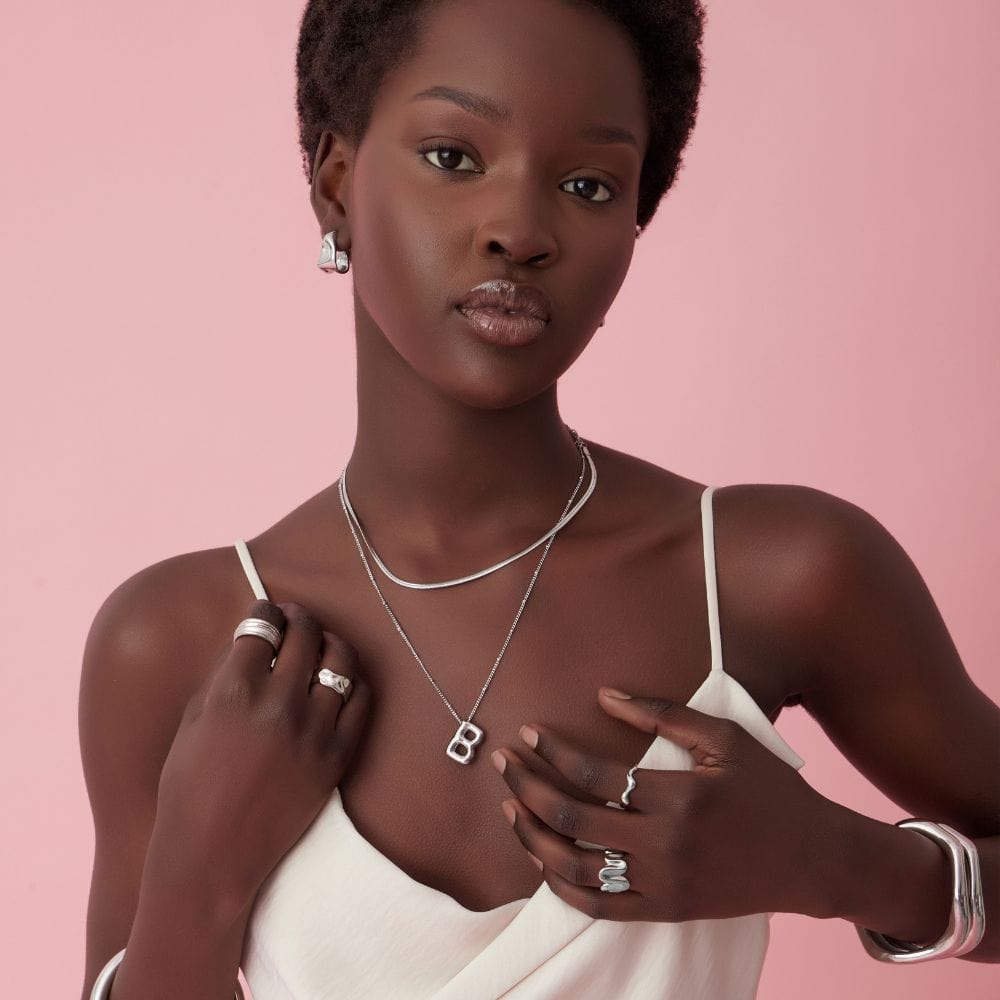 Zaria Initial Necklace