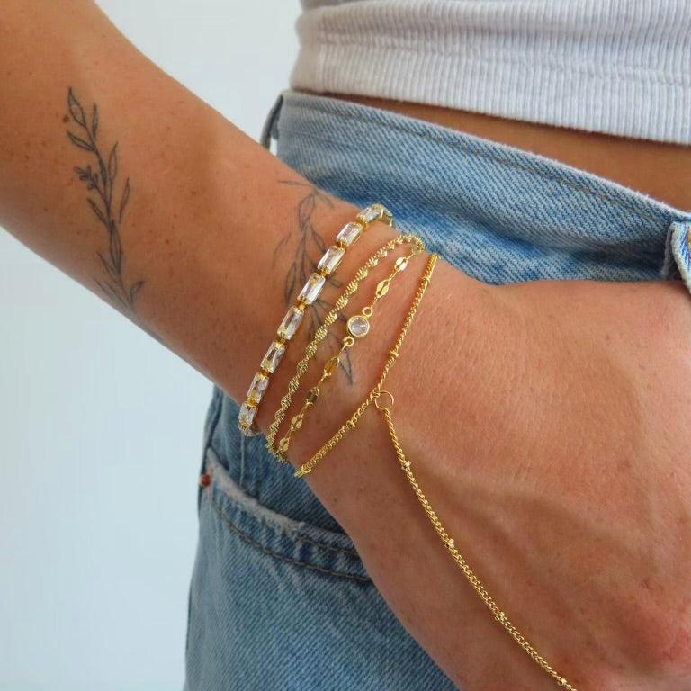 Evry Jewels Hub Champagne Bracelet