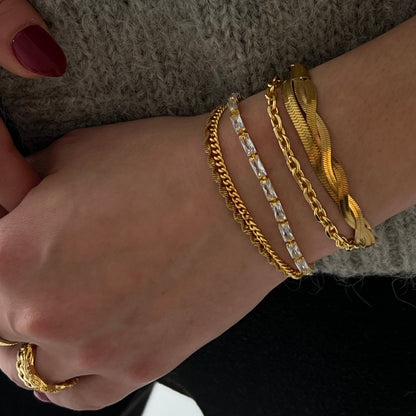 Evry Jewels Hub Champagne Bracelet