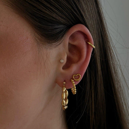 Evry Jewels Hub Dotted 2.0 Earrings