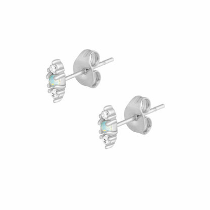 Pegasus Opal Stud Earrings