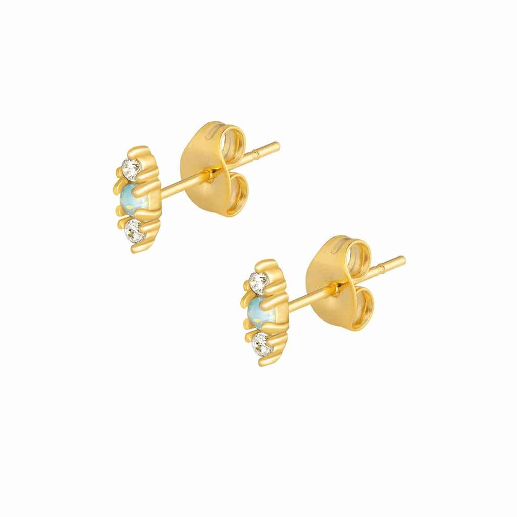 Pegasus Opal Stud Earrings