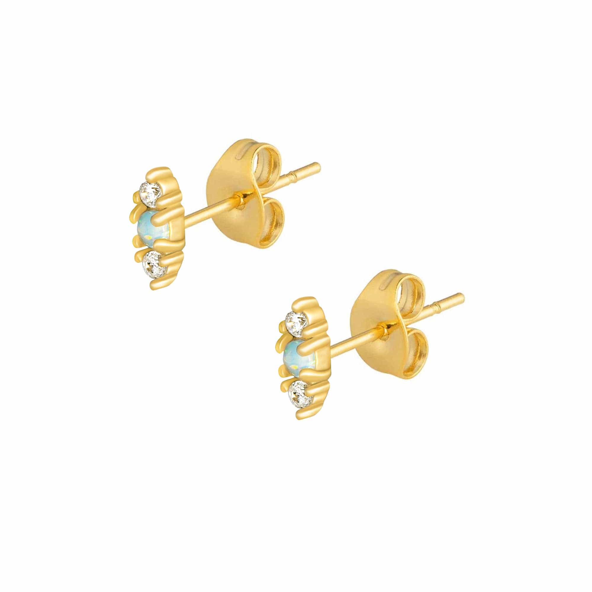 Pegasus Opal Stud Earrings