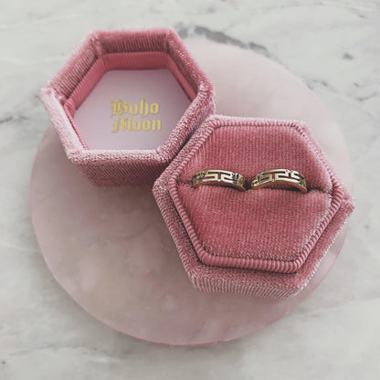 Bohomoon Velvet Single Ring Box