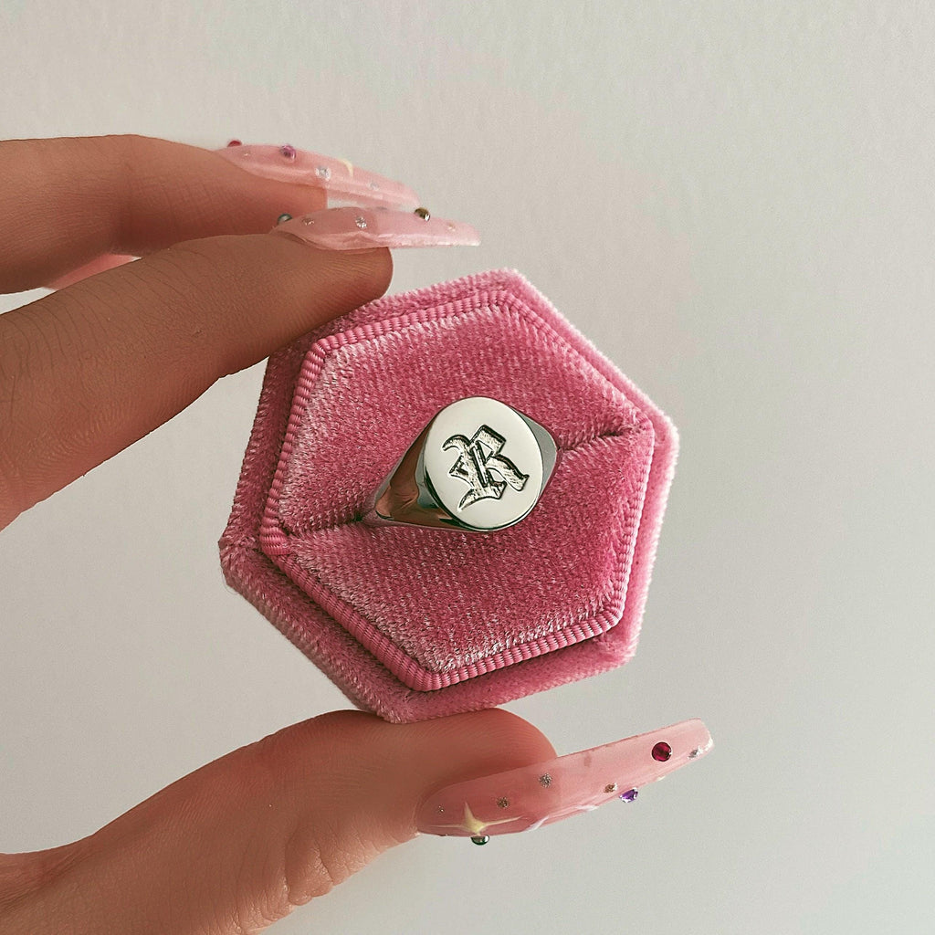 Bohomoon Velvet Single Ring Box