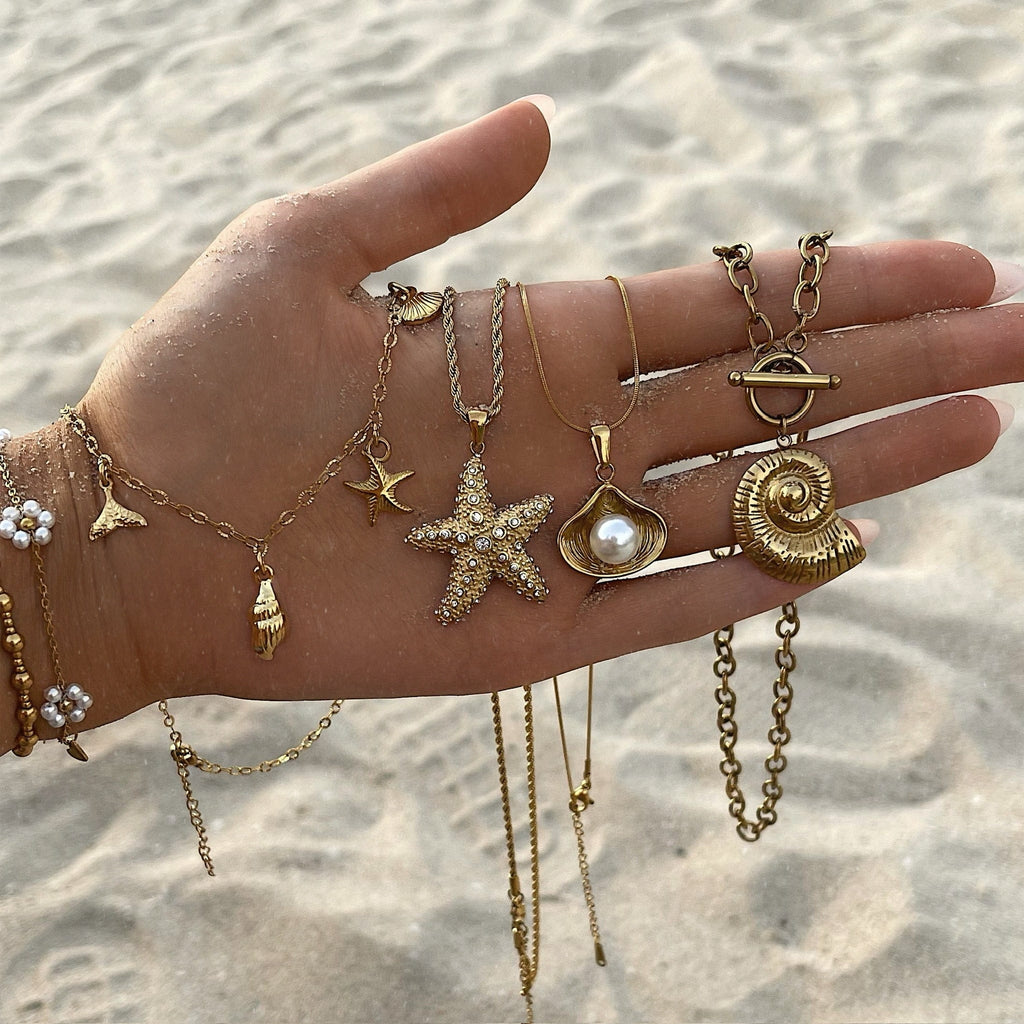 Marine Starfish Necklace