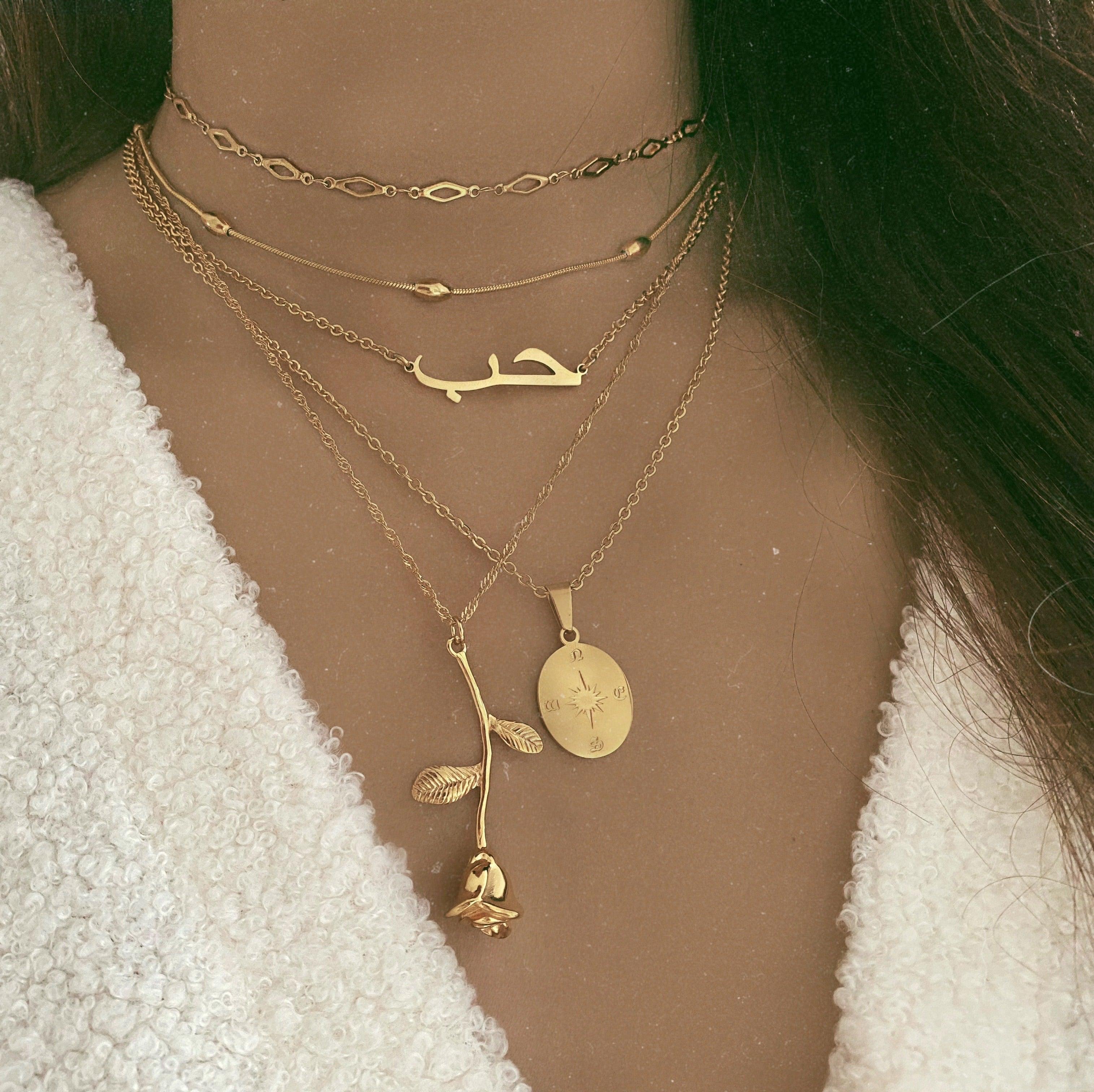 Eternal Rose Necklace