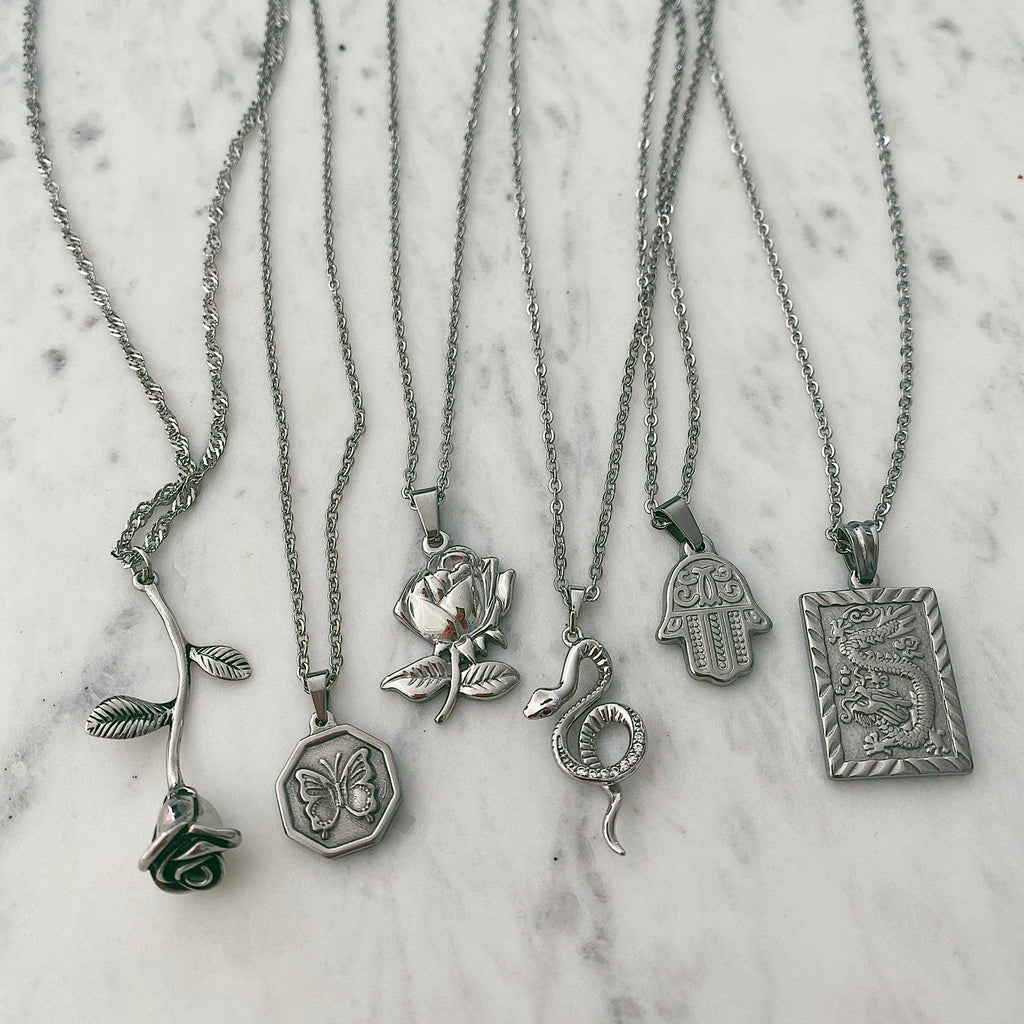 Eternal Rose Necklace