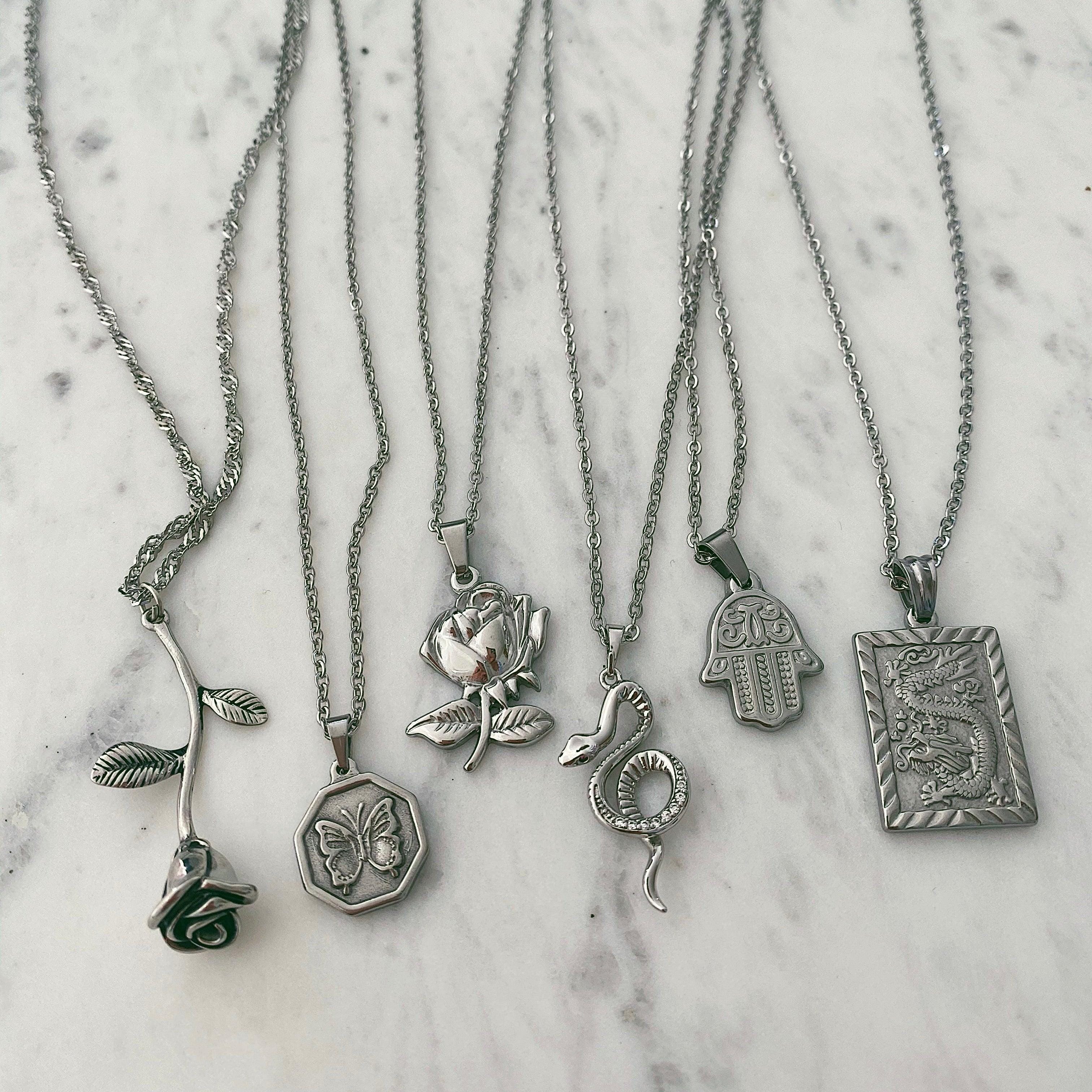 Eternal Rose Necklace