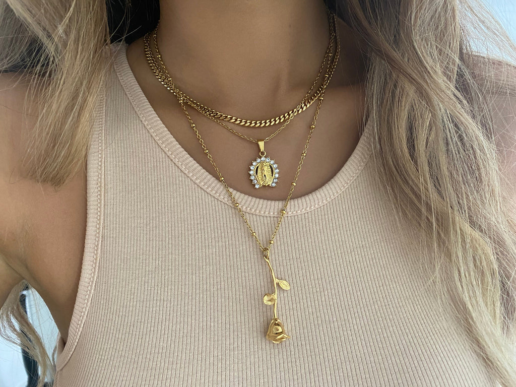 Eternal Rose Necklace