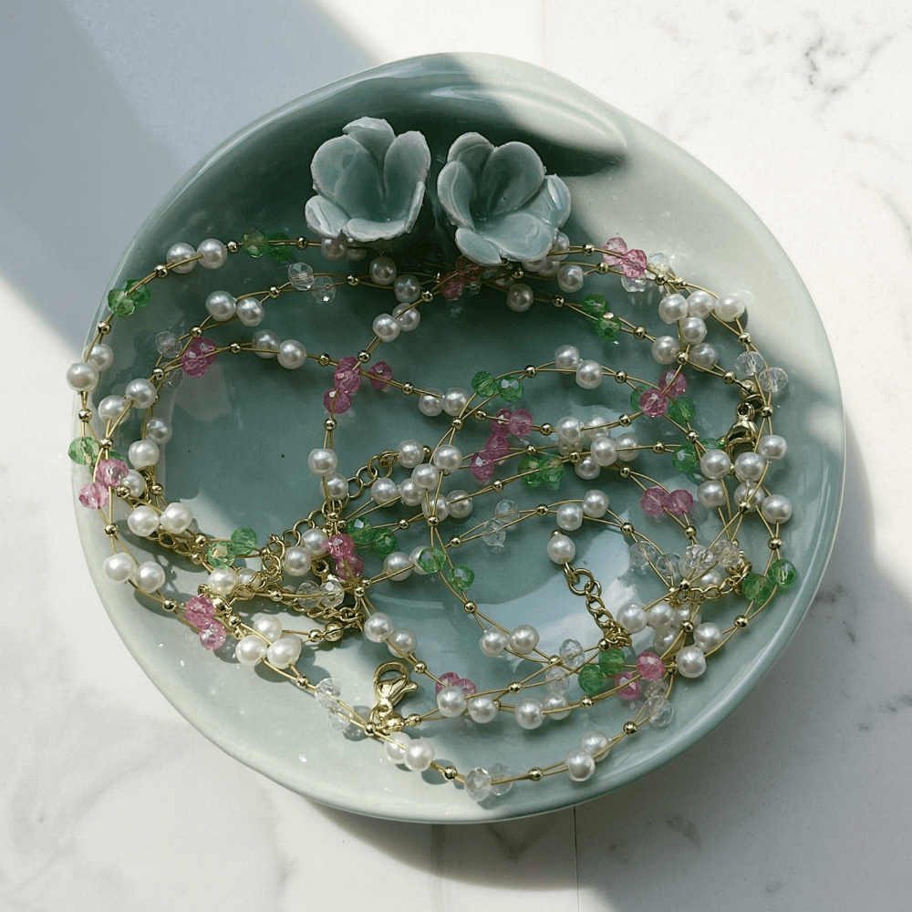 Gardenia Pearl Choker