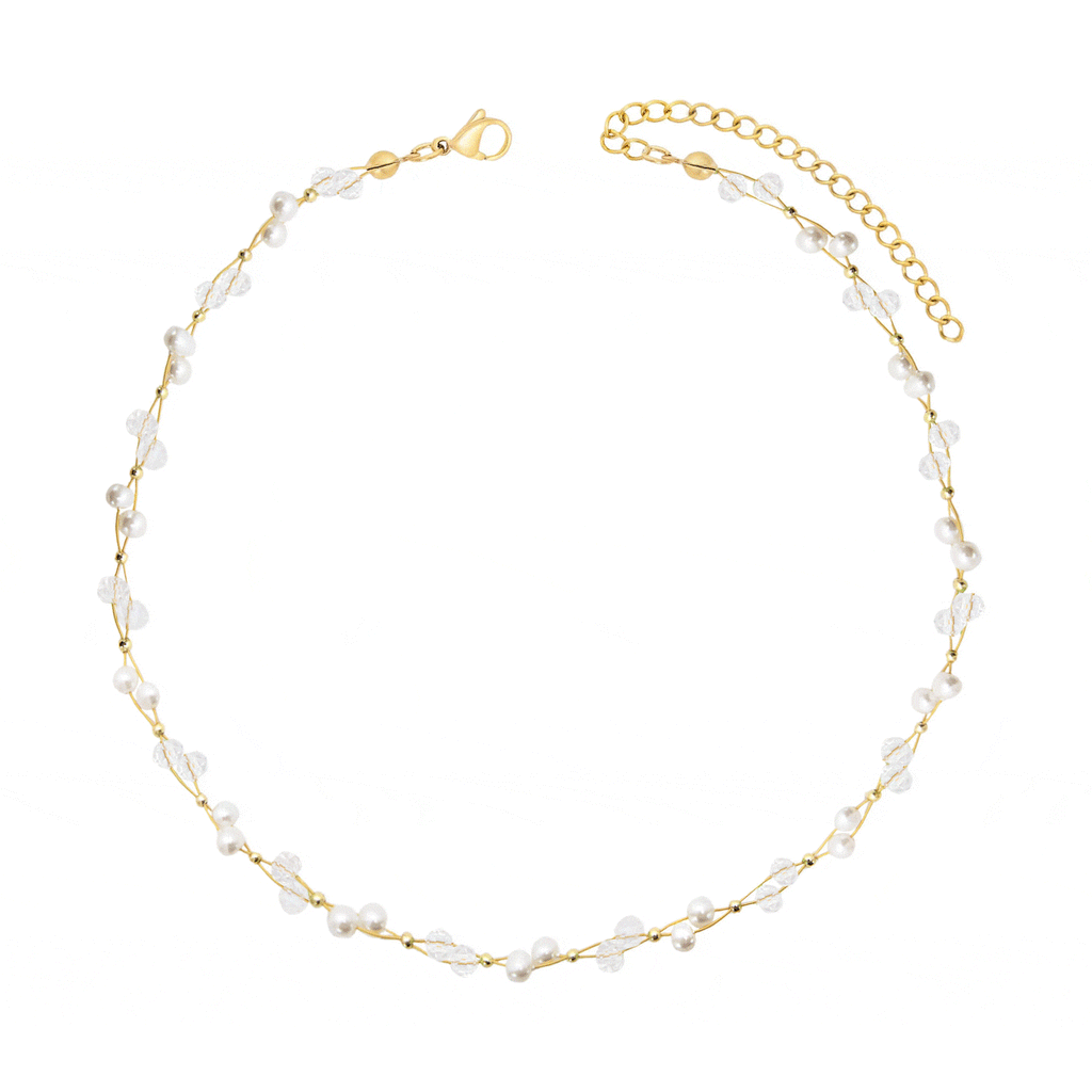 Gardenia Pearl Choker