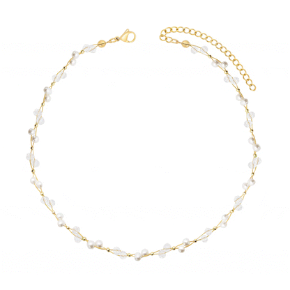 Gardenia Pearl Choker