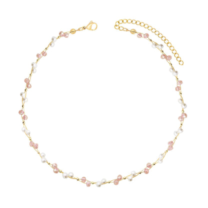 Gardenia Pearl Choker