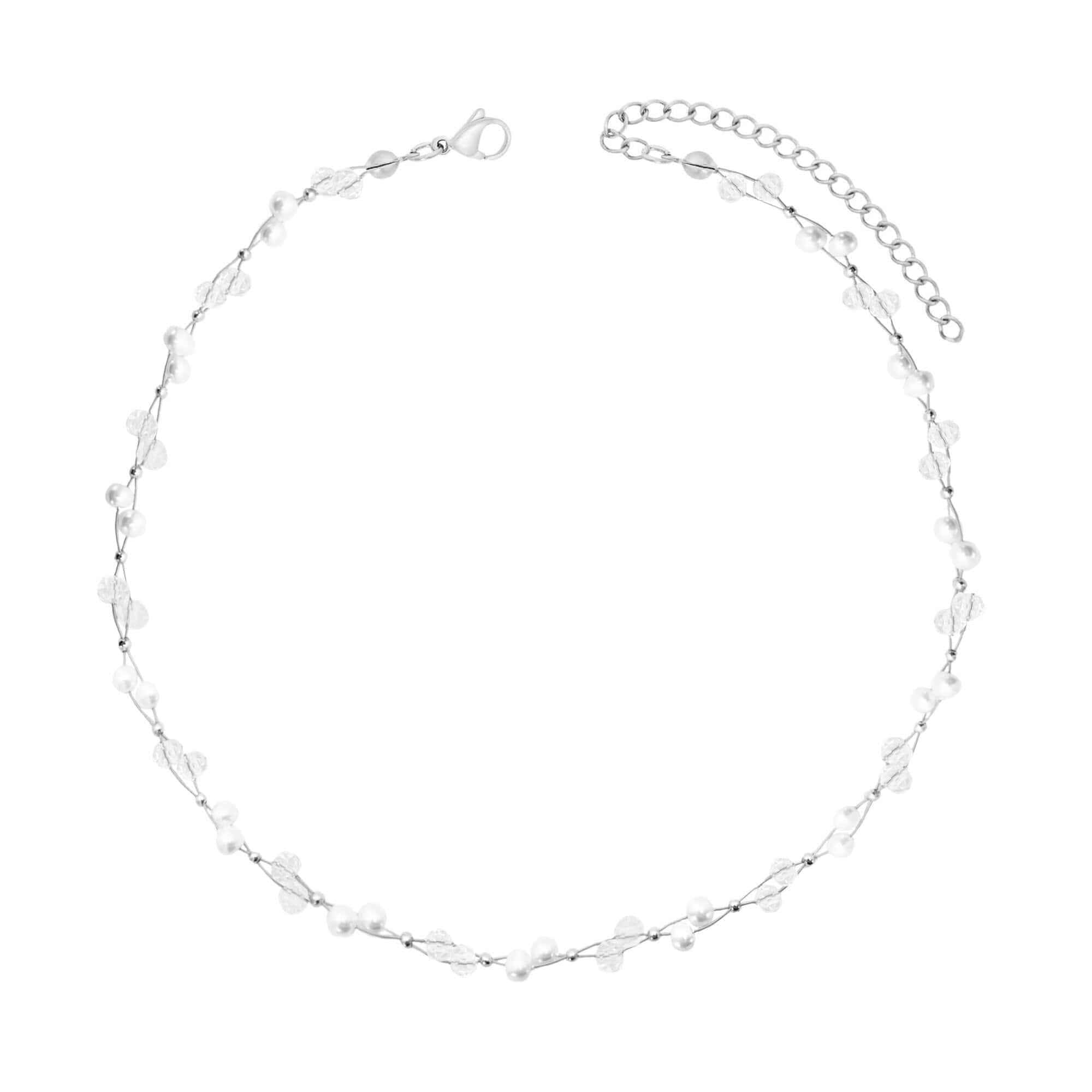 Gardenia Pearl Choker