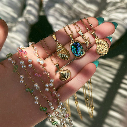 Gardenia Pearl Choker