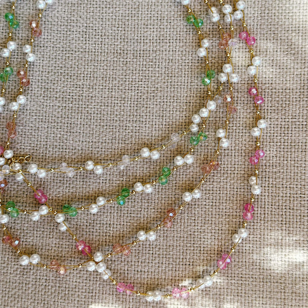 Gardenia Pearl Choker