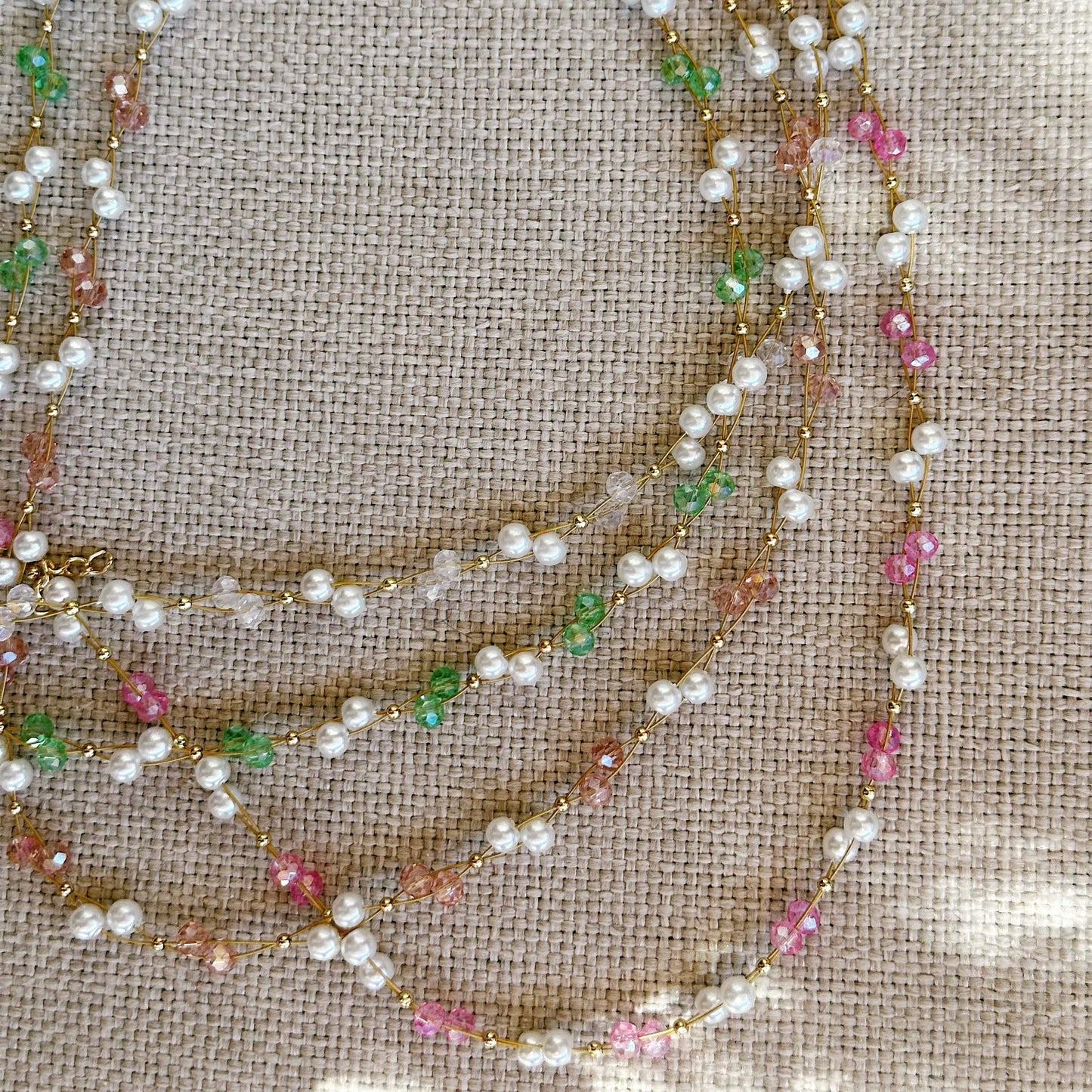 Gardenia Pearl Choker