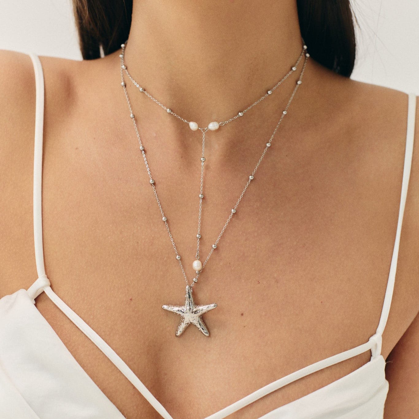 Palila Starfish Necklace