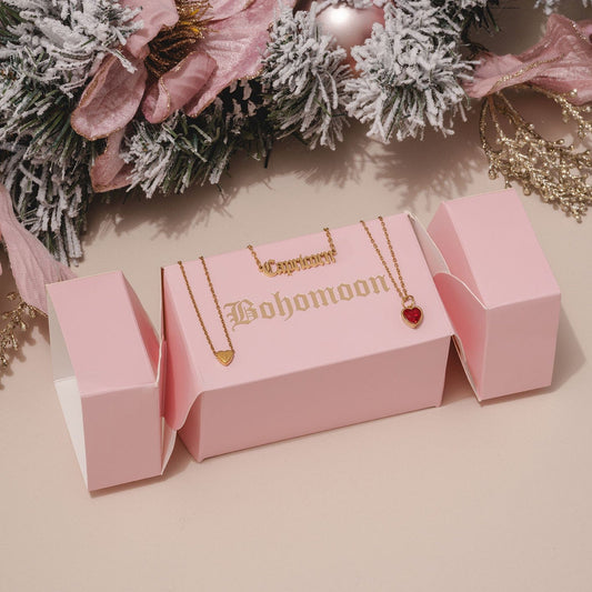 Personalised Cracker Bundle - Gold (A-L)