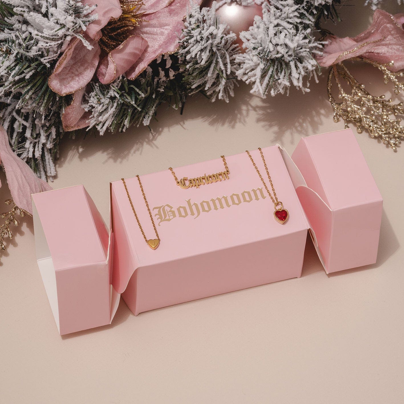 Personalised Cracker Bundle - Gold (M-Z)