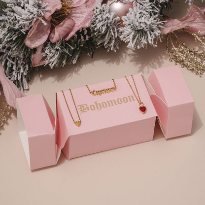 Personalised Cracker Bundle - Gold (M-Z)