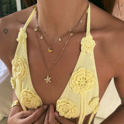 Vanilla Starfish Necklace