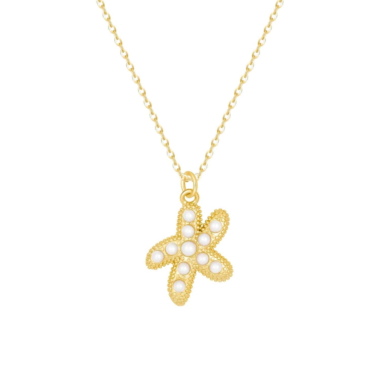 Vanilla Starfish Necklace